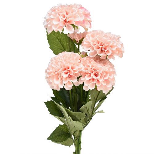 Floristik24 Künstliche Dahlien Kunstblumen Rosa Mit 5 Blüten 50cm