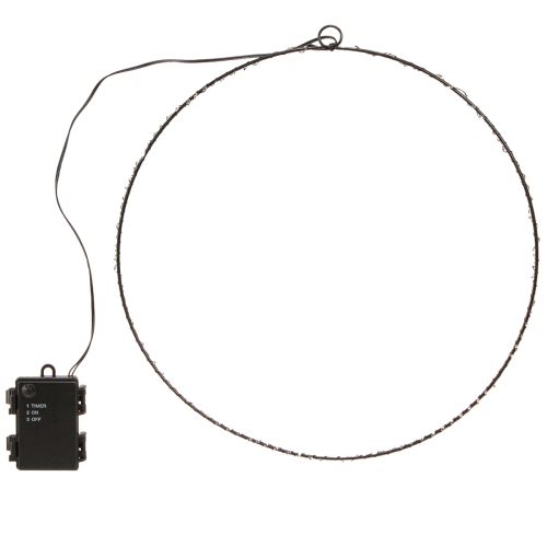Artikel LED Ring zum Hängen Metall 110L Warmweiß Indoor Ø35cm
