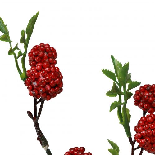 Artikel Beerenzweig Künstlicher Weihnachtszweig Maulbeeren 63cm