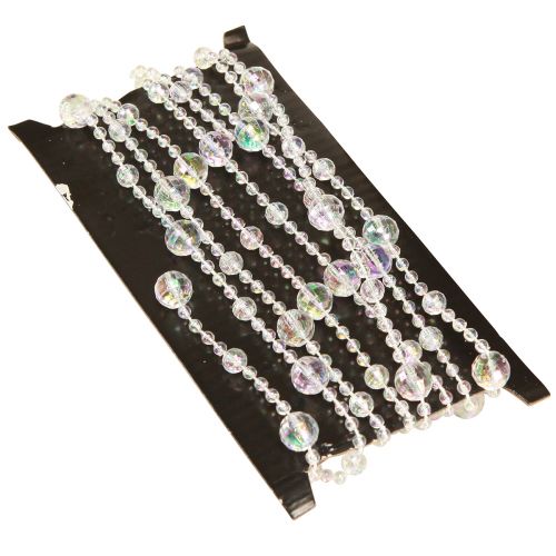 Artikel Perlenkette Perlenband Perlengirlande irisierend 270cm × 2St