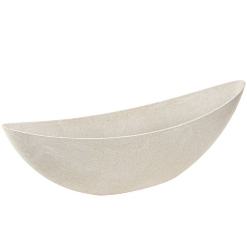 Pflanzschale Schiff Dekoschale Oval 55x15,5x17,5cm