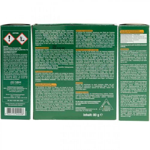 Floristik24 Protect Expert Permaclean Unkrautfrei Herbizid Granulat 25×3,2g=80g