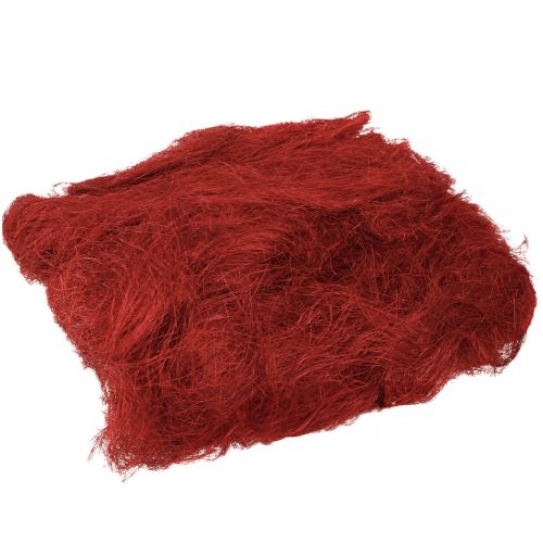 Sisal Rot Bordeaux Naturfaser 300g