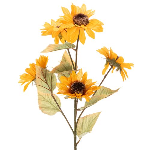 Artikel Sonnenblume Kunstblume Naturgetreue Dekoration 72cm 2St
