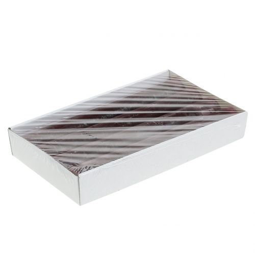 Floristik24 Stabkerzen durchgefärbt Burgund 34mm x 300mm 4 St