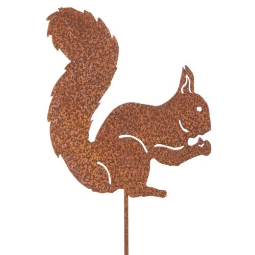 Artikel Gartenstecker Eichhörnchen Rost Dekostecker für Beet und Blumentopf 52cm 2St