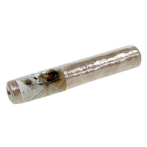 Floristik24 Tischband Natur 30cm 5m