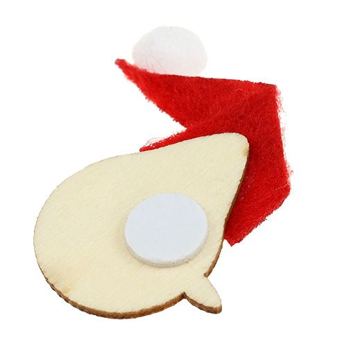 Artikel Tischdeko Santa, Schneemann 4-5cm 12 St