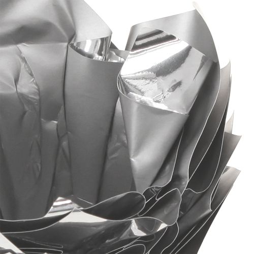 Artikel Übertopf Silber Glanz Geschenkverpackung Ø5,5cm H6cm 8 St