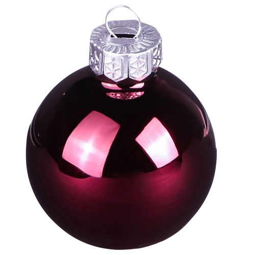 Artikel Weihnachtsbaumkugeln aus Glas Berry Mix Ø6cm 24 St