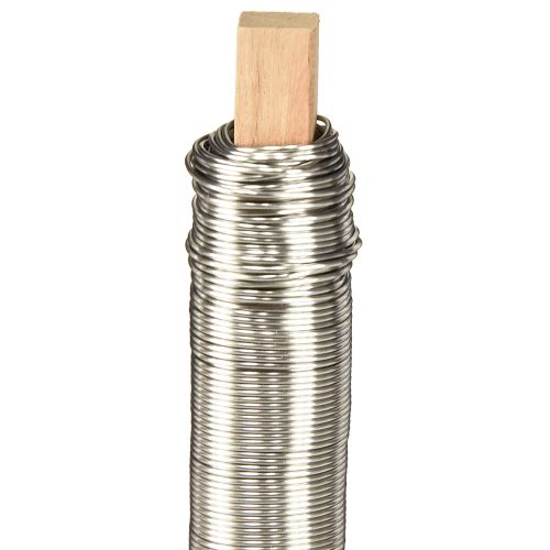 Artikel Wickeldraht Basteldraht Bindedraht Edelstahl 0,65mm 100g