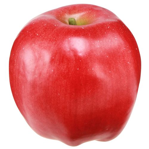 Deko Apfel Rot Kunstfrucht Real Touch 9cm