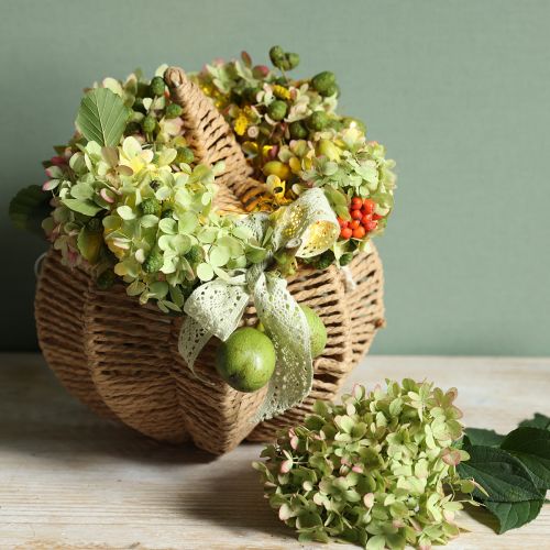 Artikel Deko Kürbis Bast Natur Rustikale Herbstdeko Ø25cm H25cm