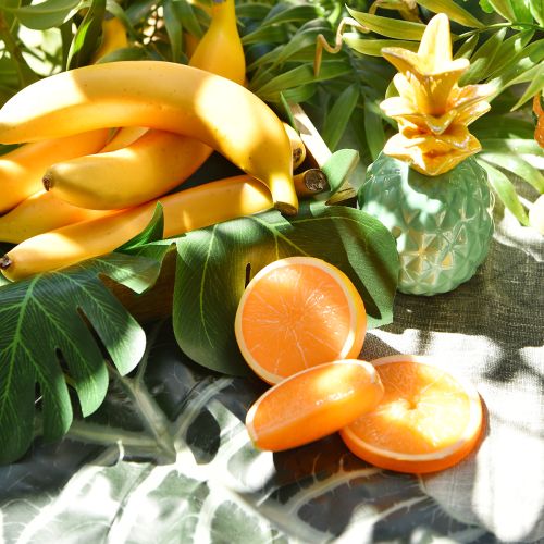 Artikel Deko Orangen Künstliches Obst Stücke 5–7cm Real-Touch Sommerdeko