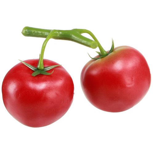 Artikel Deko Tomaten 2 Künstliche Tomaten an Rispe Ø6cm L15cm