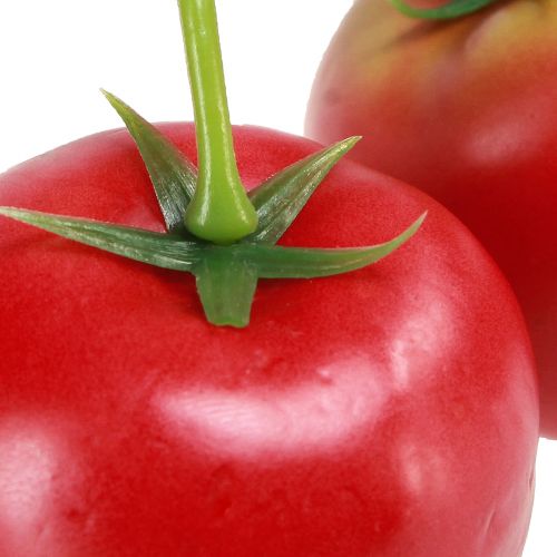 Artikel Deko Tomaten 2 Künstliche Tomaten an Rispe Ø6cm L15cm