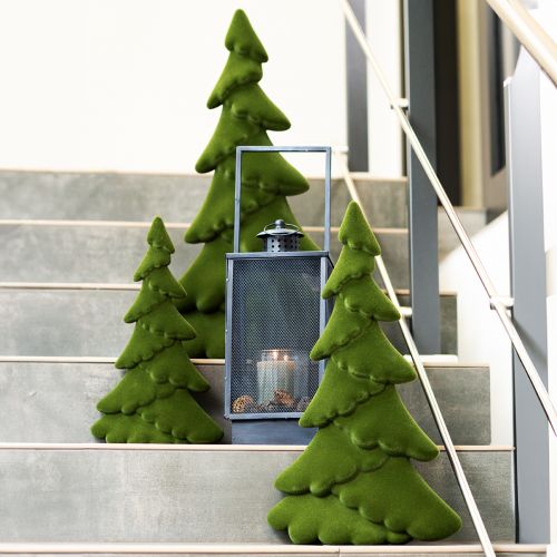 Artikel Künstlicher Weihnachtsbaum Tannenbaum Tanne Grün beflockt 45cm