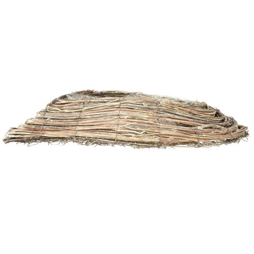 Artikel Pflanzschiffchen Pflanzwelle Rattan Natur Weiß 45x16cm