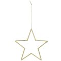 Floristik24 Deko Sterne Gold mit Glitter Baumschmuck Sterne 18cm 8 St