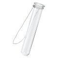 Floristik24 Reagenzglas Deko Glas zum Hängen Minivase Ø2,4cm H22,5cm