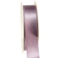 Floristik24 Schmuckband Dekoband Glanz Band Rosa B25mm L20m